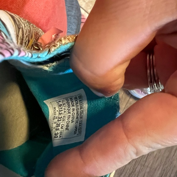 Girls Sketchers Twinkle Toe Tennis Shoe, size 1.5 - Picture 6 of 6